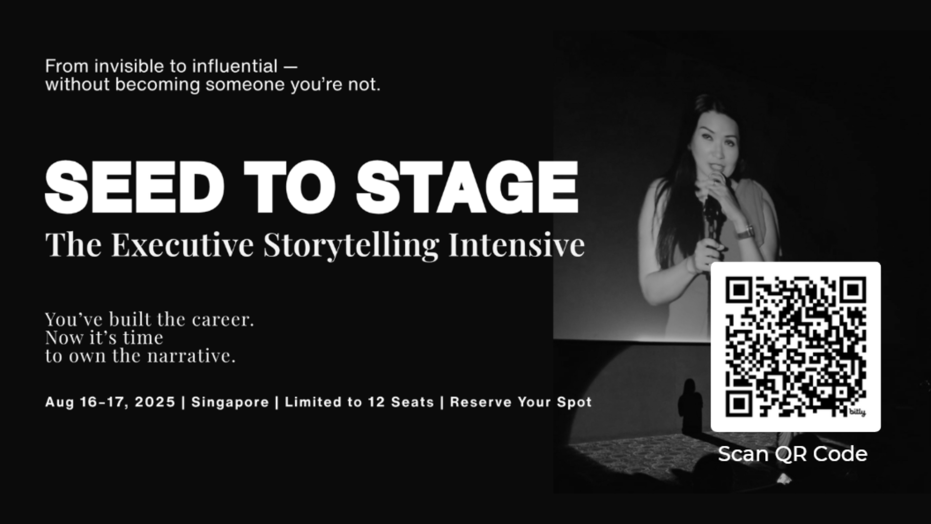 Seed to Stage™: The Executive Storytelling Intensive